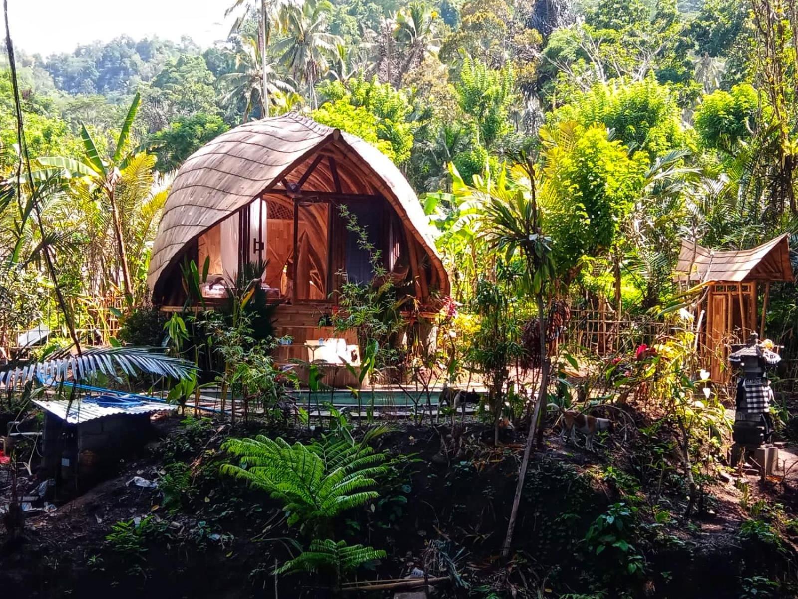 Bamboo House - Ecobreeze Villa Sidemen  Bagian luar foto