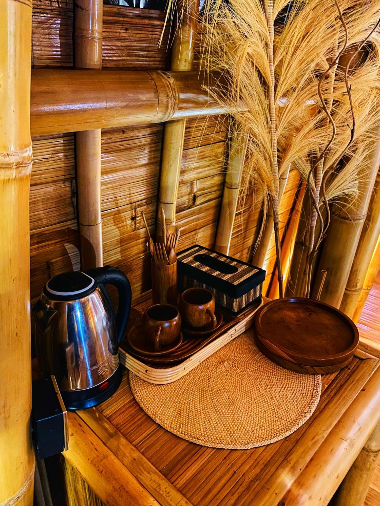 Bamboo House - Ecobreeze Villa Sidemen  Bagian luar foto