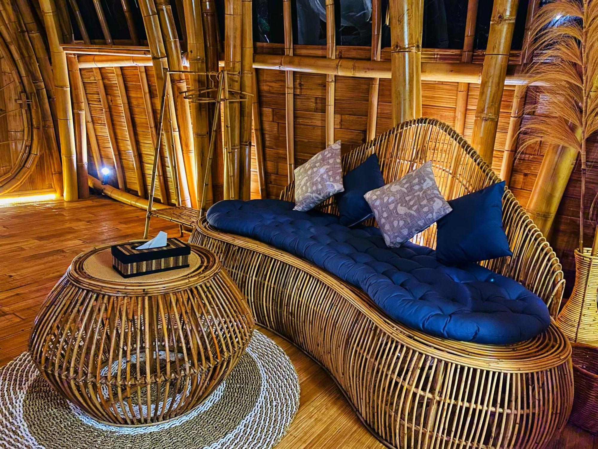 Bamboo House - Ecobreeze Villa Sidemen  Bagian luar foto