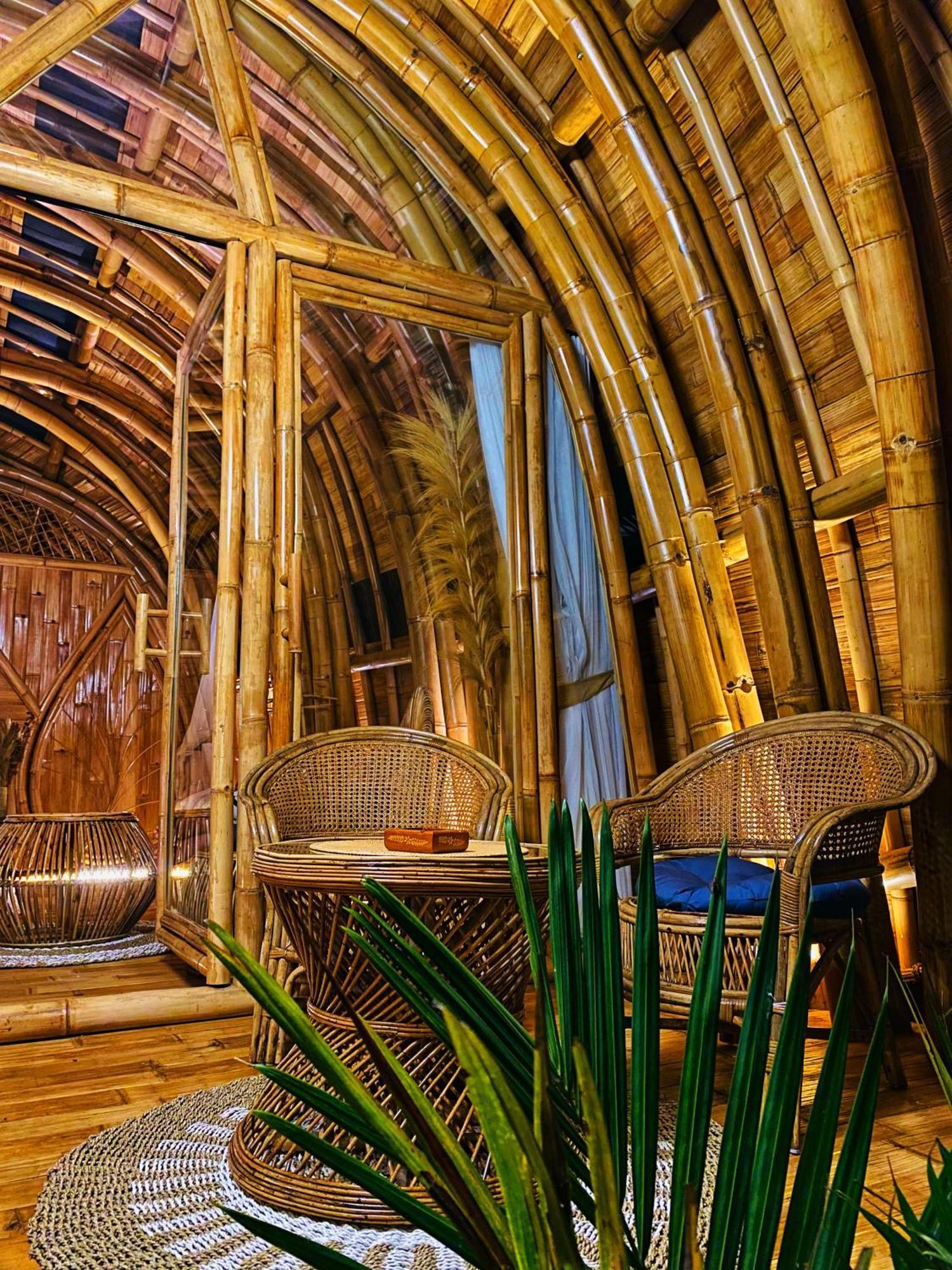 Bamboo House - Ecobreeze Villa Sidemen  Bagian luar foto