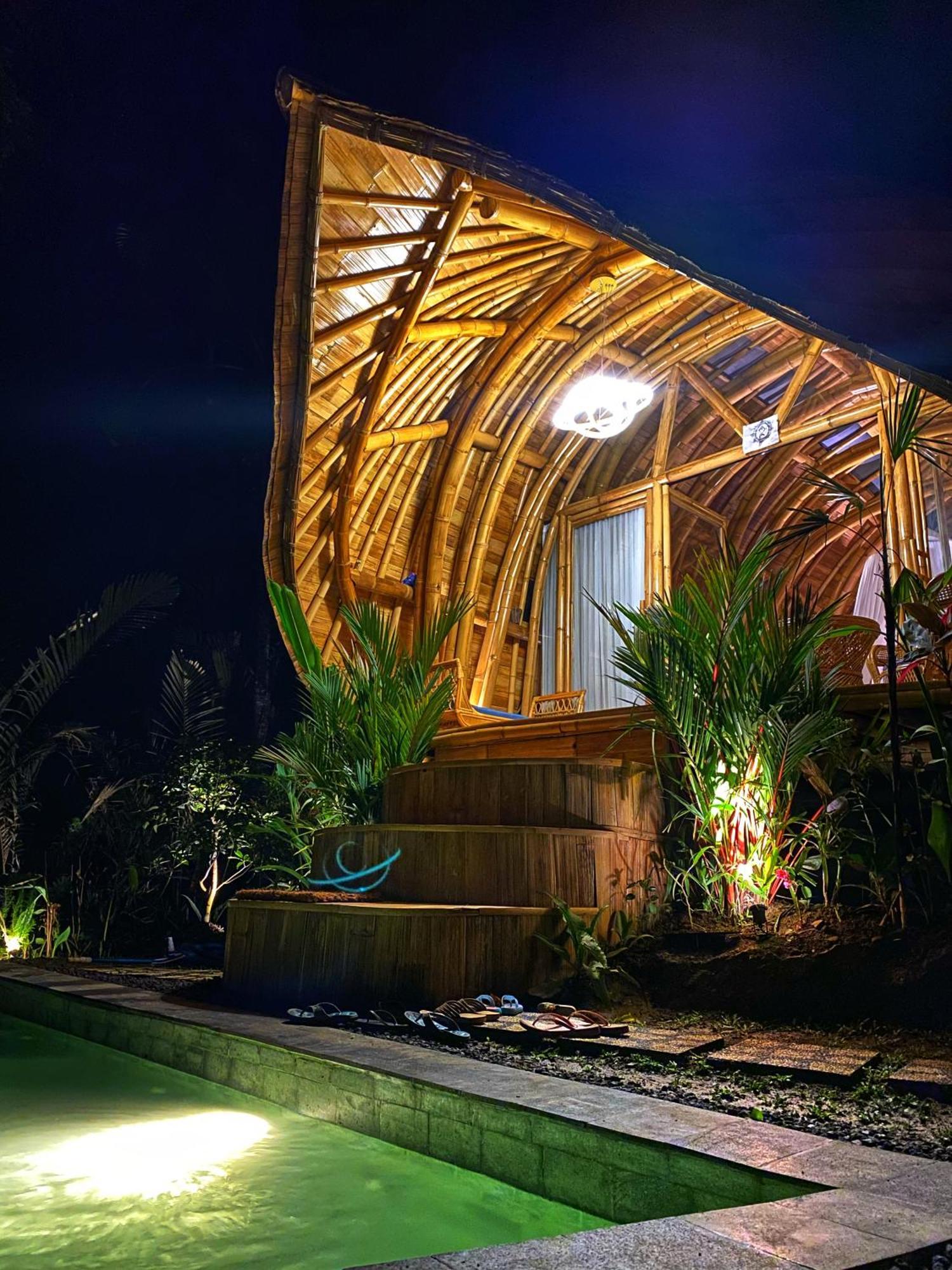 Bamboo House - Ecobreeze Villa Sidemen  Bagian luar foto