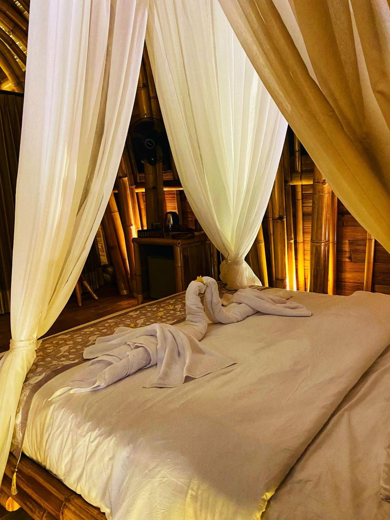 Bamboo House - Ecobreeze Villa Sidemen  Bagian luar foto