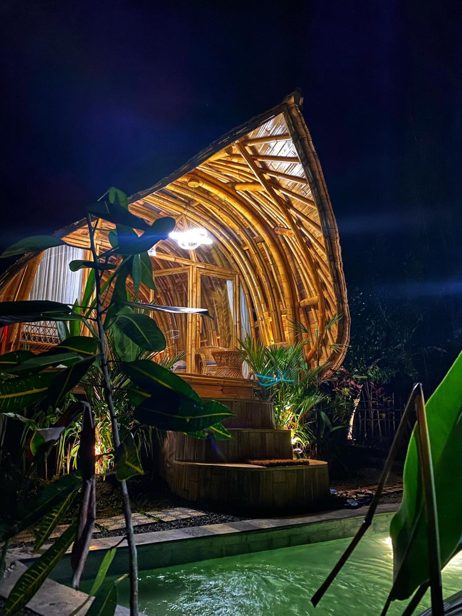 Bamboo House - Ecobreeze Villa Sidemen  Bagian luar foto