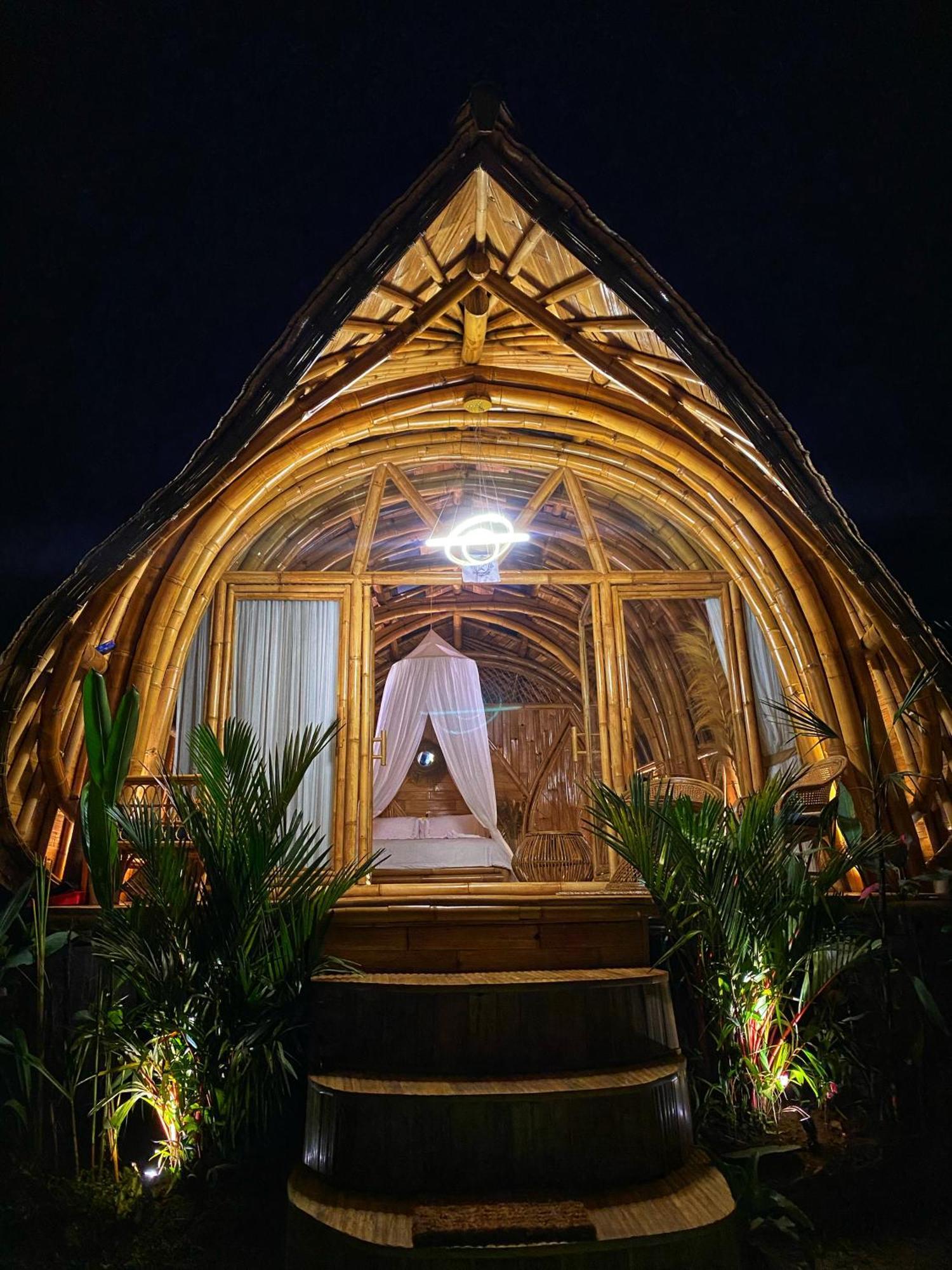 Bamboo House - Ecobreeze Villa Sidemen  Bagian luar foto