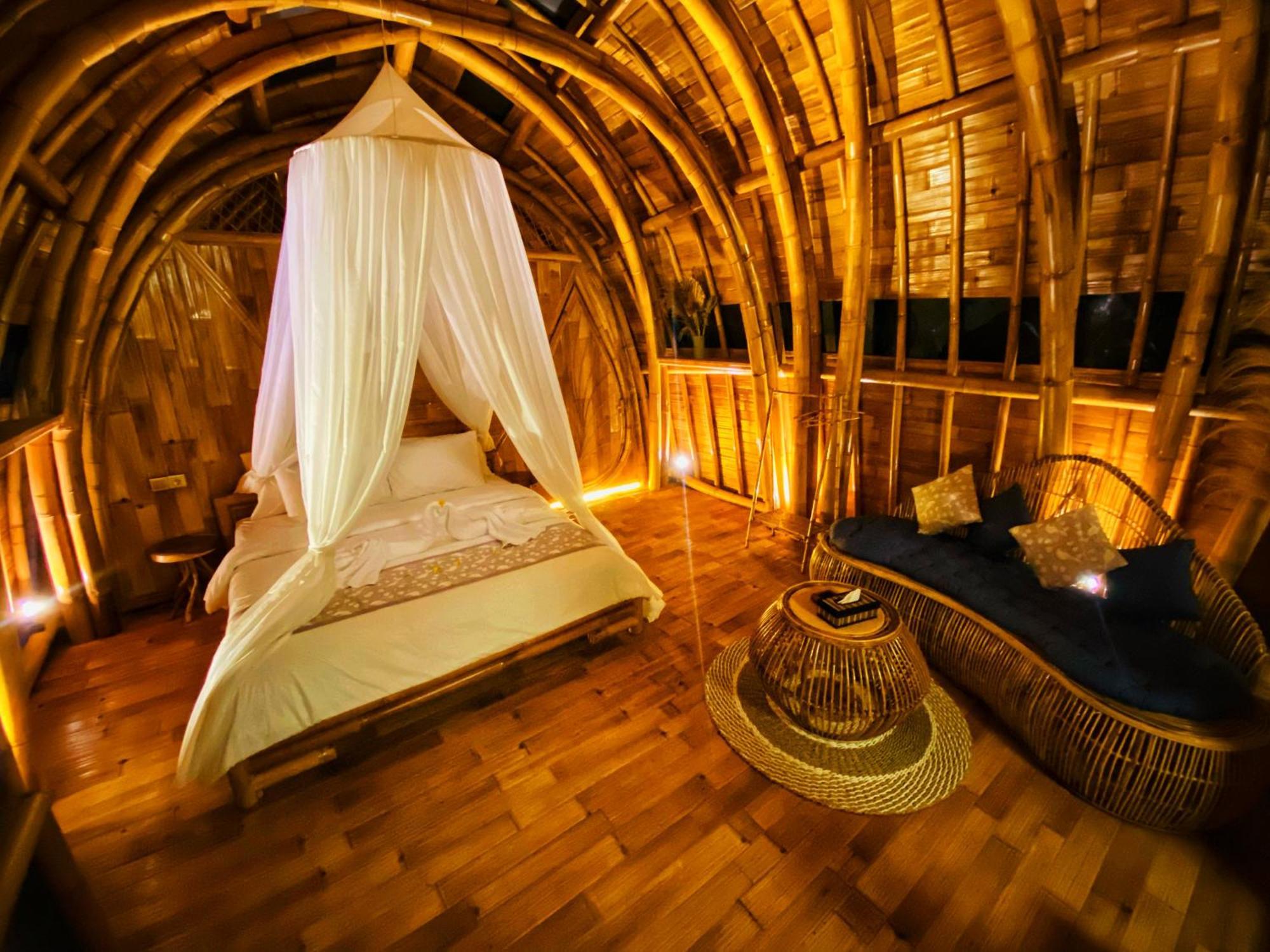 Bamboo House - Ecobreeze Villa Sidemen  Bagian luar foto