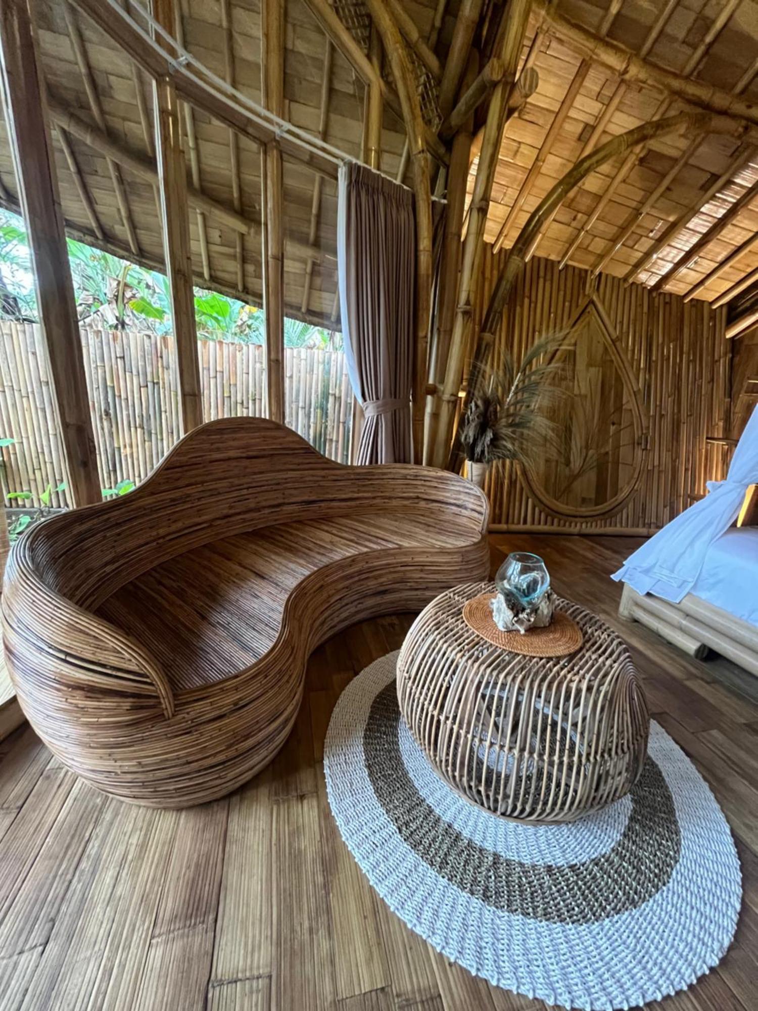 Bamboo House - Ecobreeze Villa Sidemen  Bagian luar foto