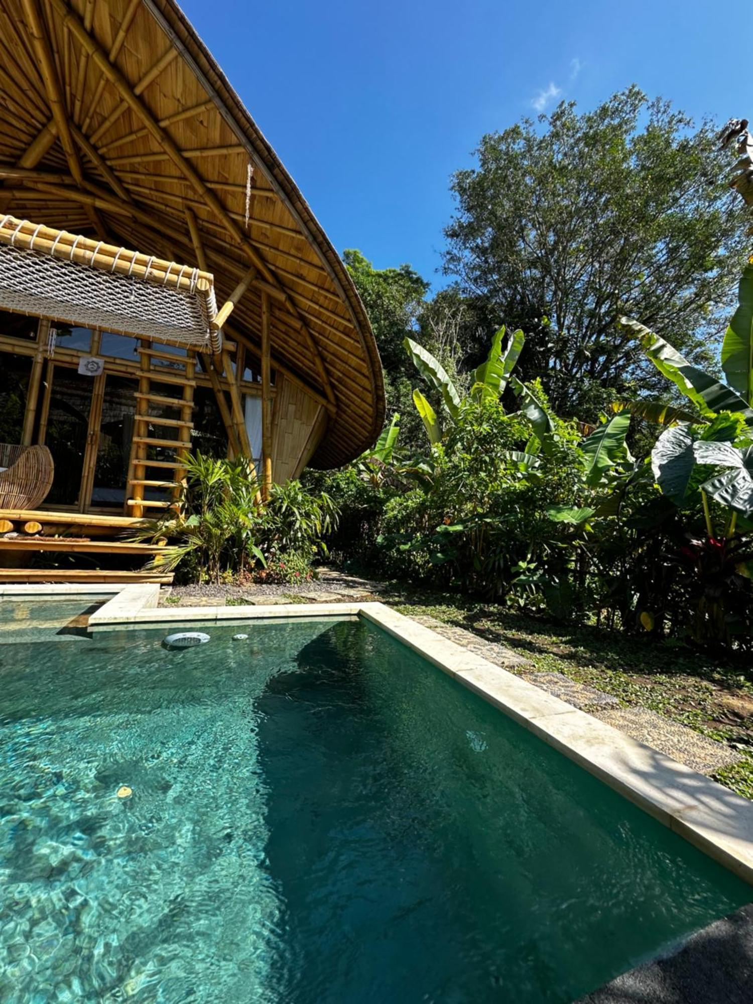 Bamboo House - Ecobreeze Villa Sidemen  Bagian luar foto