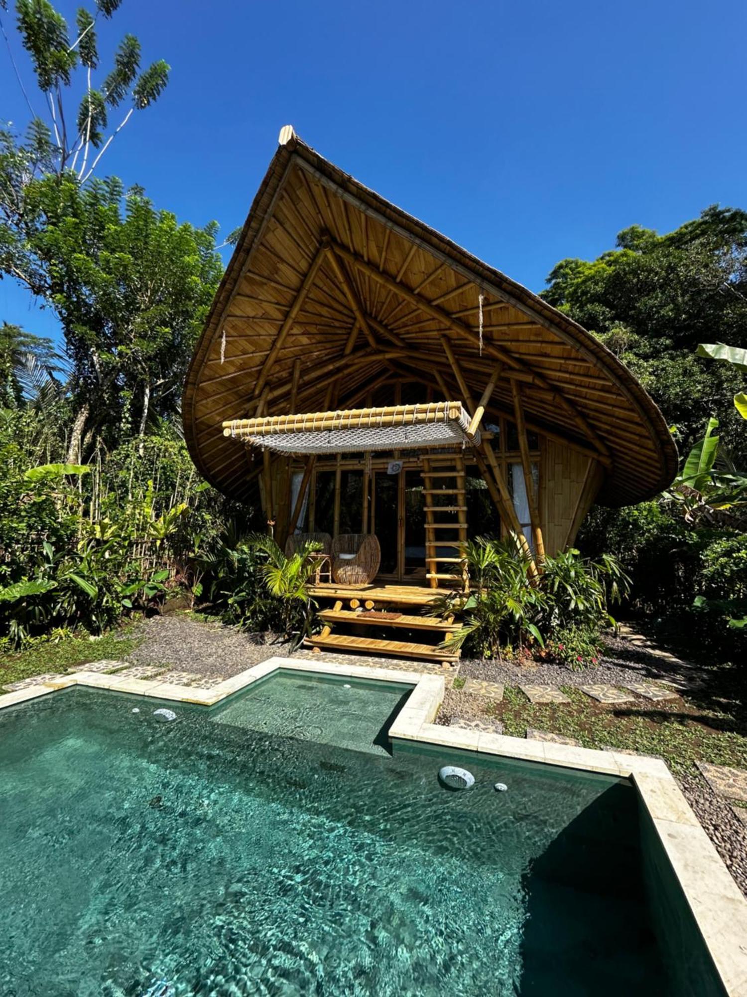 Bamboo House - Ecobreeze Villa Sidemen  Bagian luar foto