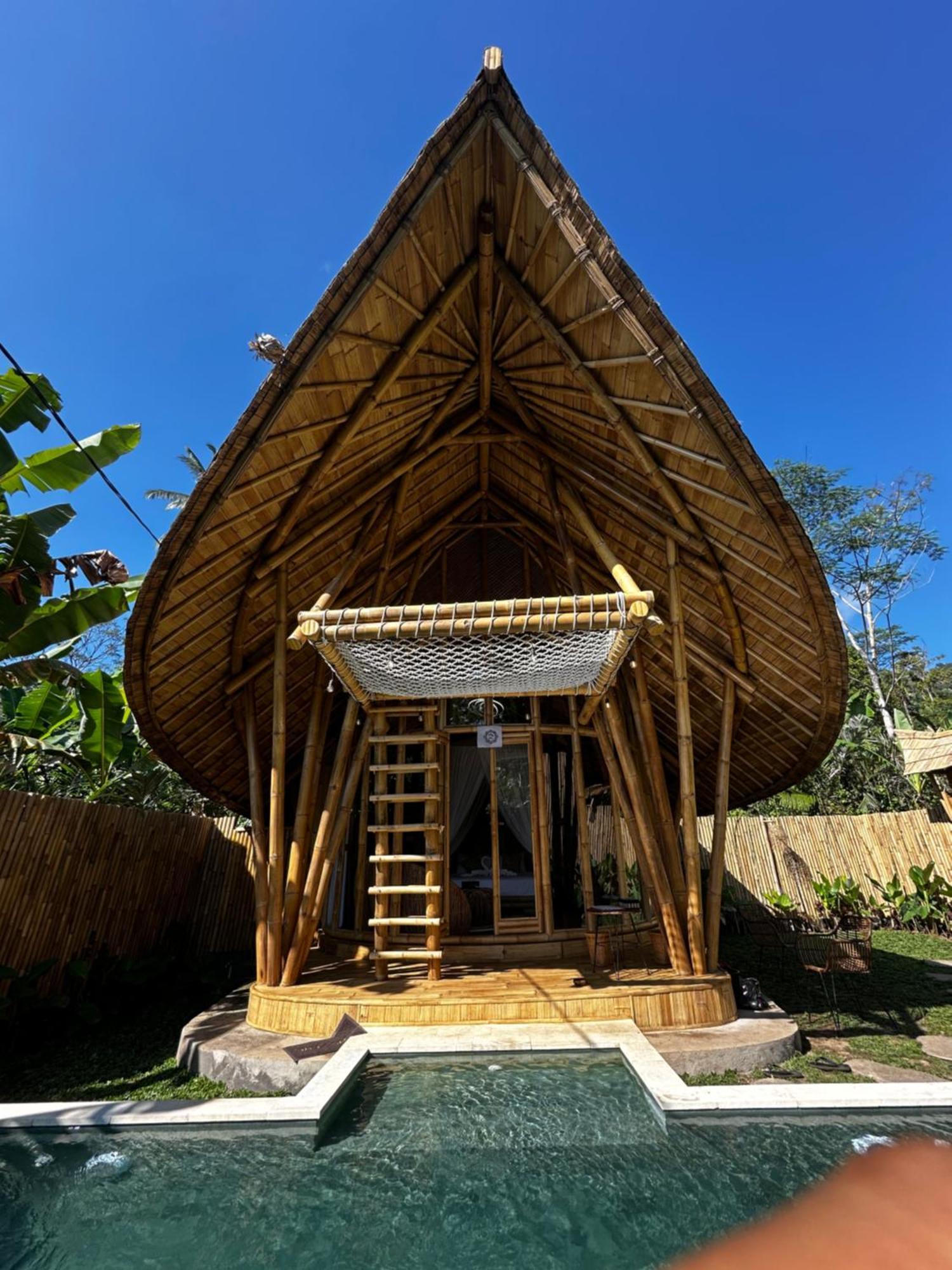 Bamboo House - Ecobreeze Villa Sidemen  Bagian luar foto