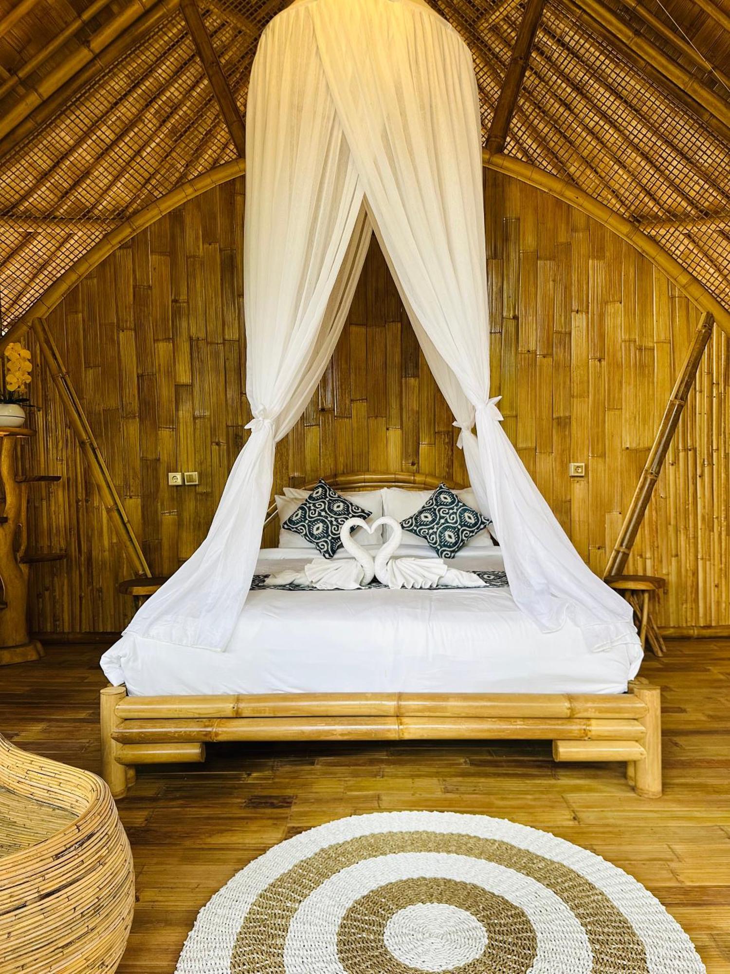Bamboo House - Ecobreeze Villa Sidemen  Bagian luar foto