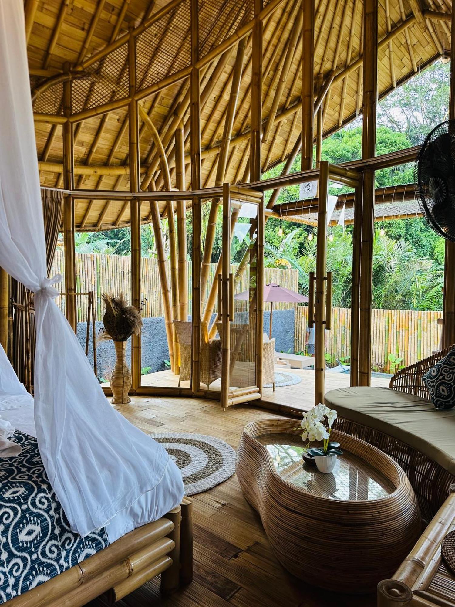 Bamboo House - Ecobreeze Villa Sidemen  Bagian luar foto