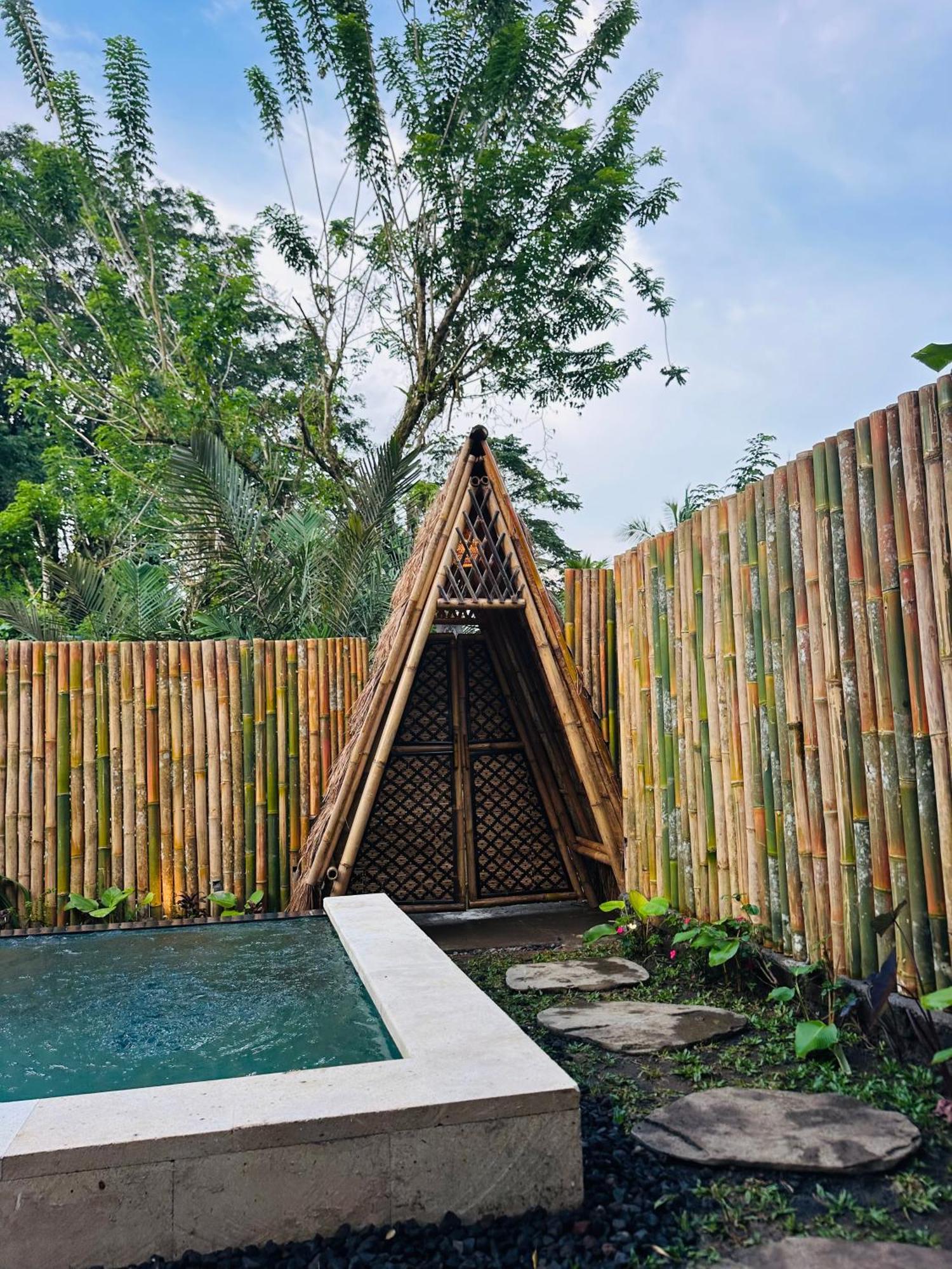 Bamboo House - Ecobreeze Villa Sidemen  Bagian luar foto