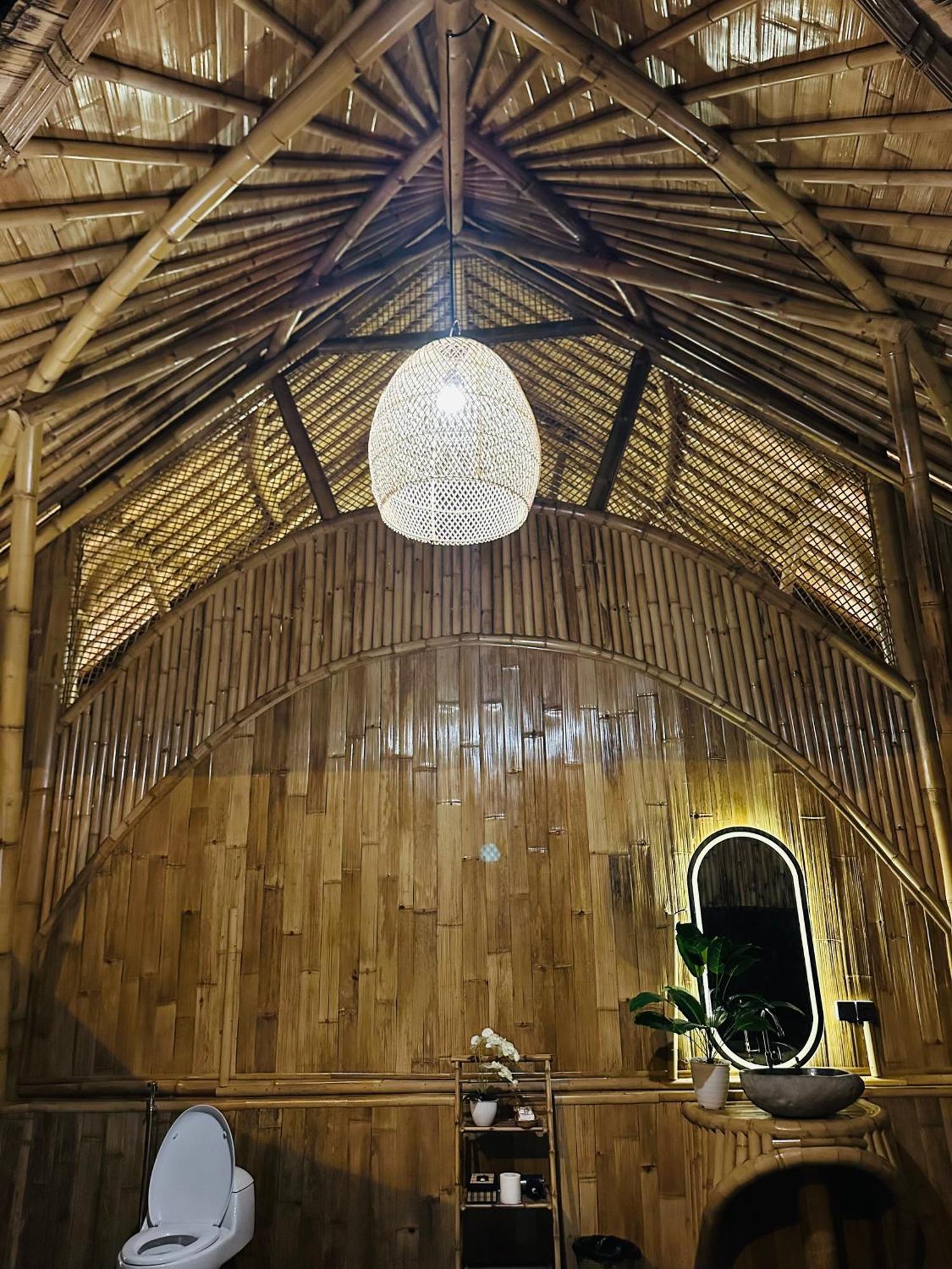 Bamboo House - Ecobreeze Villa Sidemen  Bagian luar foto