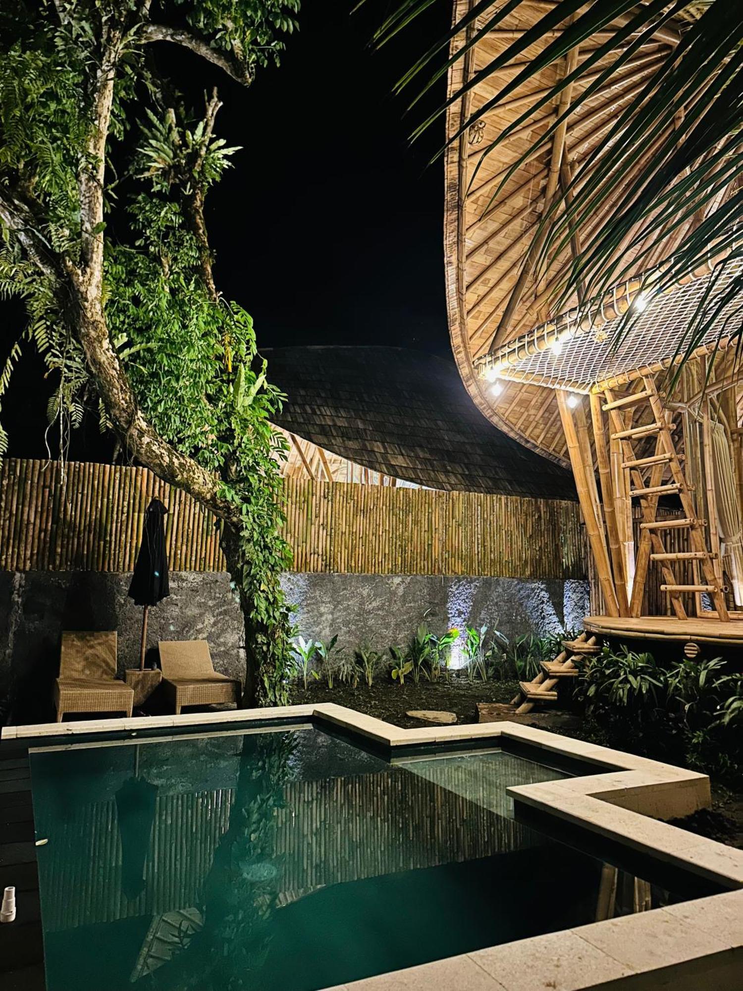 Bamboo House - Ecobreeze Villa Sidemen  Bagian luar foto