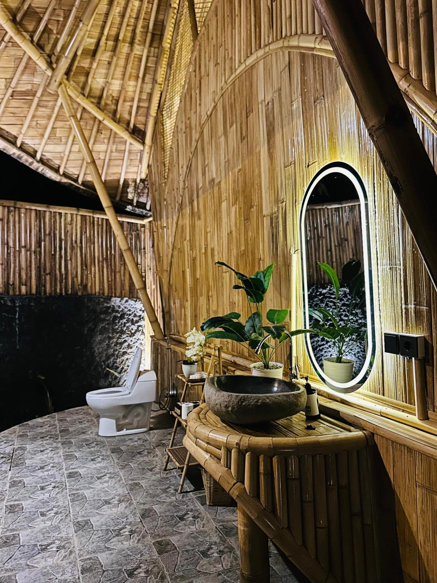 Bamboo House - Ecobreeze Villa Sidemen  Bagian luar foto