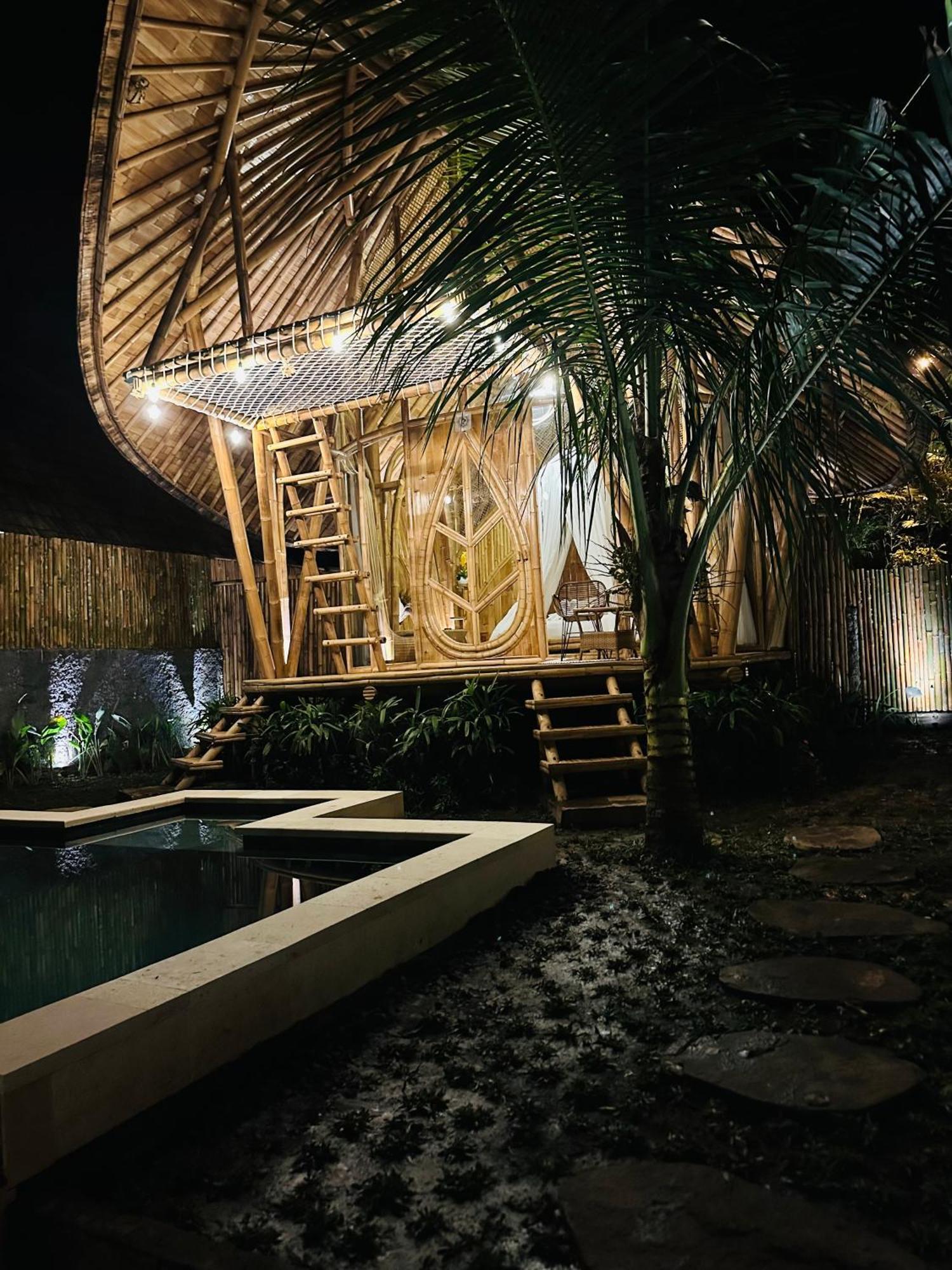 Bamboo House - Ecobreeze Villa Sidemen  Bagian luar foto