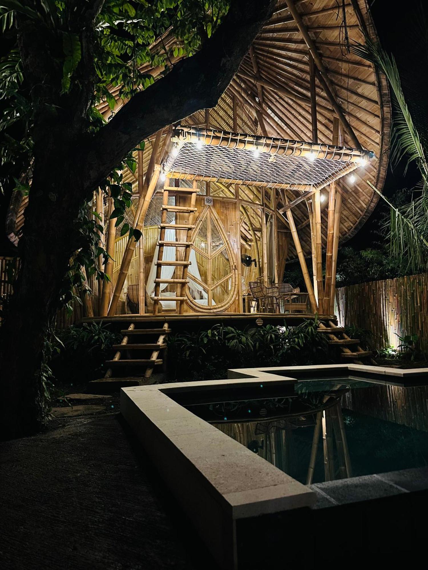 Bamboo House - Ecobreeze Villa Sidemen  Bagian luar foto